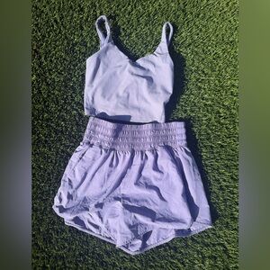Old Navy Lilac Athletic Set - shorts + Top Size S